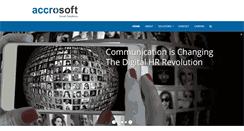 Desktop Screenshot of accrosoft.com